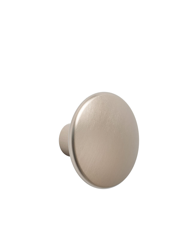 Dots - Krok i taupe metall - ø5